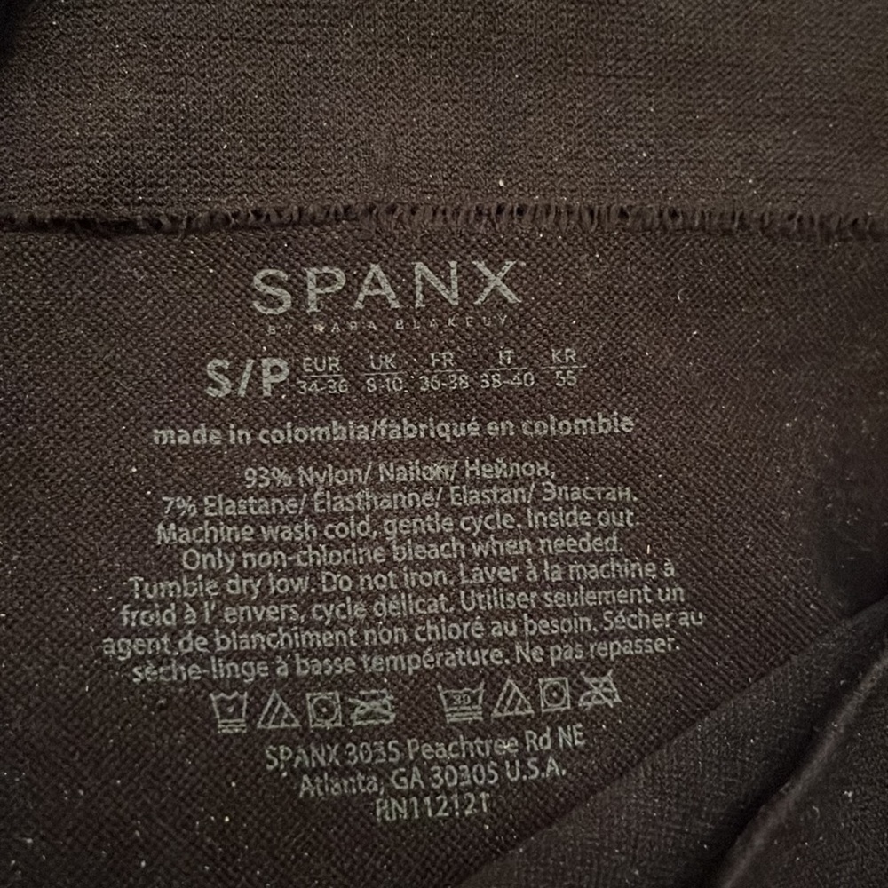 SPANX LOOK AT ME NOW High-Waist Sz Small Seamless Leggings - Picture 3 of 6